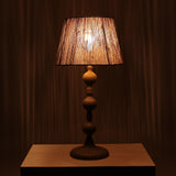 Vintage Jute Theory Table Lamp by homeblitz.in