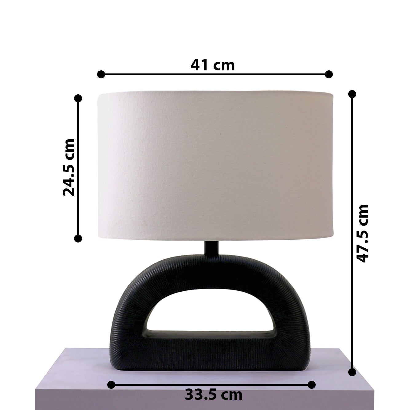 Leuto Table Lamp by homeblitz.in