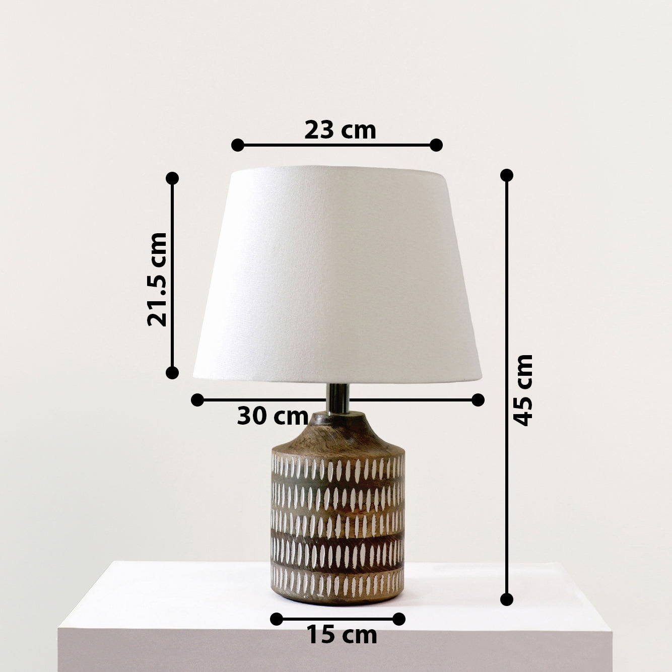 Naybu Straight Table Lamp by homeblitz.in