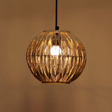 Tena Round Quilled Hanging Lamp by homeblitz.in