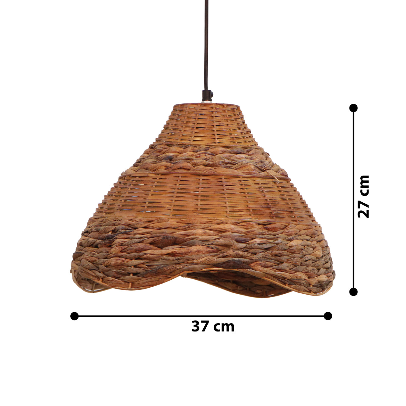 Tukani Oval Hanging Lamp by homeblitz.in