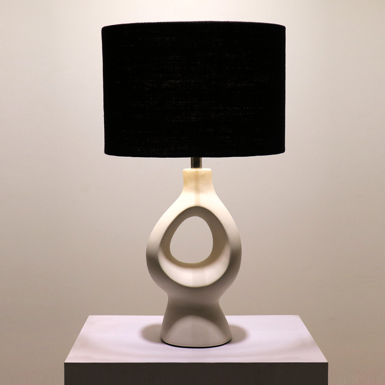 Void Ceramic Table Lamp by homeblitz.in