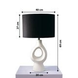 Void Ceramic Table Lamp by homeblitz.in