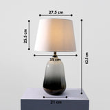 Walze Dark Table Lamp by homeblitz.in