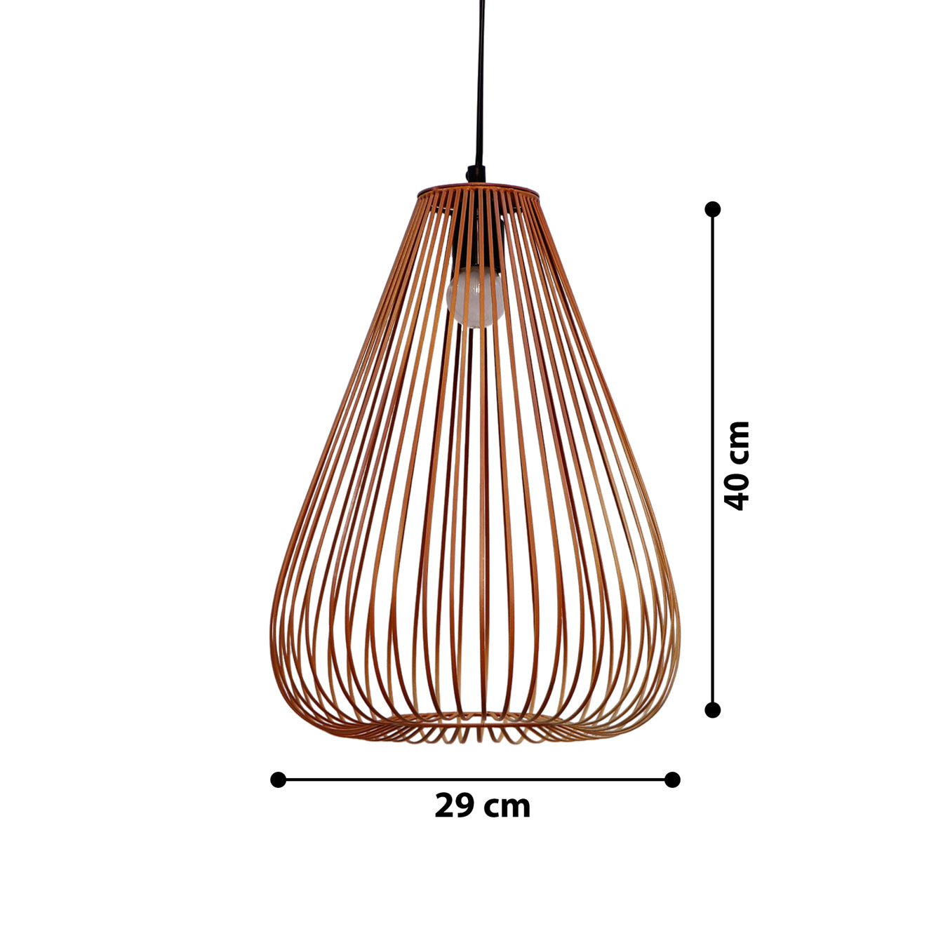 Zura Eye Drop Hanging Lamp by homeblitz.in